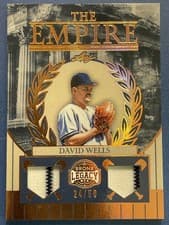 2025 Leaf Bronx Legacy The Empire David Wells #TE-12 card