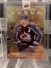 2025-26 Upper Deck Artifacts Aurum Bounty Cale Makar #AB-MA card