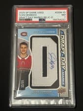 2025-26 SP Game Used Draft Day Marks Ivan Demidov #DDM-ID card