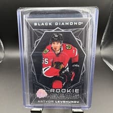 2025-26 Upper Deck Black Diamond Rookie Gems Artyom Levshunov #RG-AL card