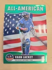 Vahn Lackey 2026 Panini Stars & Stripes Prizm All-American (Collegiate) card