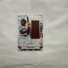 2025 Topps Inception Inception Autograph Game Relics James Wood #IAGR-JW card