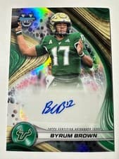 2024 Bowman University Best Best of 2024 Autographs Set Byrum Brown #BOA-BB card