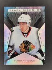 2025-26 Upper Deck Black Diamond Diamond Legends Marian Hossa #BDL-MH card