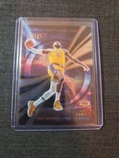 LeBron James 2022 Panini Select Thunder Lane card