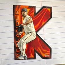2025 Topps K Zone Justin Verlander #KZ-9 card