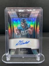 Dan Arnold 2021 Panini Select Signatures Select card