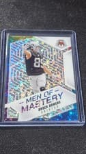 2025 Panini Mosaic Men of Mastery Brock Bowers #6 card