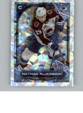 Nathan MacKinnon 2021 Topps NHL Sticker card
