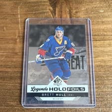 2024-25 SP Authentic Holofoil Legends Brett Hull #HFL-45 card