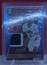 2024-25 Panini Totally Certified Fabric of the Game Darius Garland #FOG-DRG card