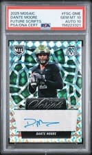 2025 Panini Mosaic Future Scripts Dante Moore #FSC-DME card
