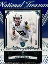 2025 Panini National Treasures Premium Maxx Crosby #51 card