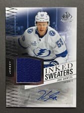 2025-26 SP Game Used Inked Sweaters Jake Guentzel #IS-JG card