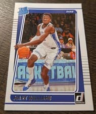Mark Williams 2022 Panini Chronicles Draft Picks Donruss Rated Rookies card