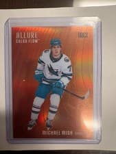 2025-26 Upper Deck Allure Color Flow Extended Rookies Michael Misa #CF-MM card