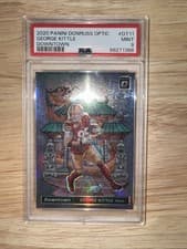 George Kittle 2020 Panini Donruss Optic Downtown card