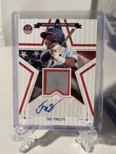 2025 Panini Stars & Stripes Signature Materials Tre Phelps #SSM-TP card