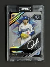 2025 Topps Diamond Icons Black PolychromatINK Autographs Roki Sasaki #BPA-RSA card