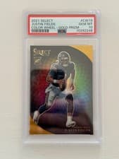 Justin Fields 2021 Panini Select Color Wheel card