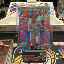 2025 Topps Chrome Logofractor Edition Power Players Aaron Judge #PP-1 card
