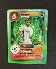 Rodrygo 2023 Topps Merlin UEFA Merlin's Gamers card