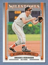 2025 Donruss Milestones Brooks Robinson #5 card