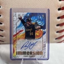 2025 Topps Inception Inception Immersion Autographs Paul Skenes #IIA-PS card