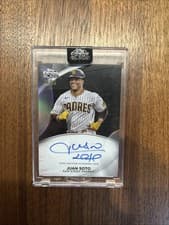 2024 Topps Chrome Black Ivory Autographs Juan Soto #CPA-JS card