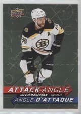 2025-26 Tim Hortons Collectors Series Attack Angle David Pastrnak #AA-11 card