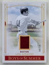 2024 Panini Boys of Summer Pastime Materials Luis Aparicio #PM-LA card