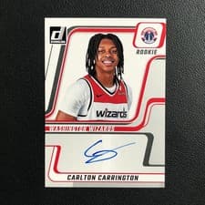 Carlton Carrington 2024-25 Donruss Next Day Autographs card
