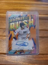 2024 Topps Chrome Chrome All Etch Rookie Rush Autographs Jasson Domínguez #CERA-JDO card