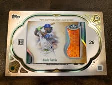 2026 Topps Tier One Gripping Relics Adolis García #GR-AG card