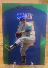 Tom Seaver 2025 Panini Crusade Numbers card
