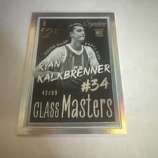 2025-26 Panini Signature Series Class Masters Ryan Kalkbrenner #21 card