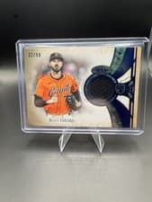 2026 Topps Tier One Rookie Relics Bryce Eldridge #RR-BE card