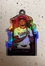 2025 Topps Holiday Die-Cut Ornaments James Wood #PO-5 card