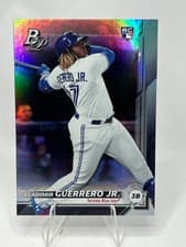 Vladimir Guerrero Jr. 2019 Bowman Platinum card