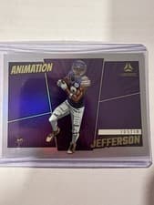 Justin Jefferson 2024 Panini Luminance Animation card
