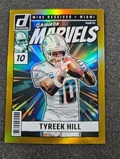 2024 Donruss Gridiron Marvels Tyreek Hill #4 card