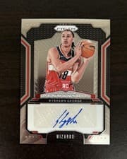 2024-25 Panini Prizm Rookie Penmanship Kyshawn George #RPE-KSH card