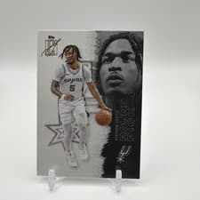 Stephon Castle 2024-25 Panini Court Kings Double Exposure card