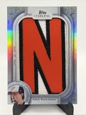 2025 Topps Sterling Jersey Letter Patches Adley Rutschman #TSJLP-AR card