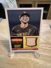 2025 Topps Heritage Clubhouse Collection Relics Jackson Merrill #CCR-JME card