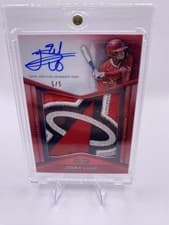2025 Bowman's Best Prospect Patch Autographs Joswa Lugo #PPA-JL card