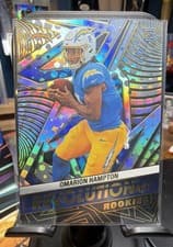2025 Panini Revolution Revolutionary Rookies Omarion Hampton #8 card