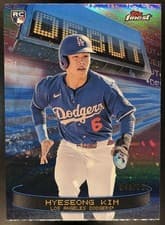 2025 Finest Debut Hyeseong Kim #D-29 card