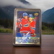 2025-26 Upper Deck Compadres Patrik Laine / Juraj Slafkovsky #CM-8 card