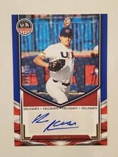 2025 Panini Stars & Stripes Collegiate National Team Signatures Ben Abeldt #NTS-BA card